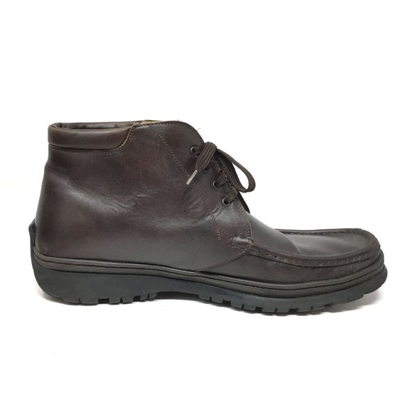 Salvatore Ferragamo Ankle Boots Size 11.5 2E Brown main image 10